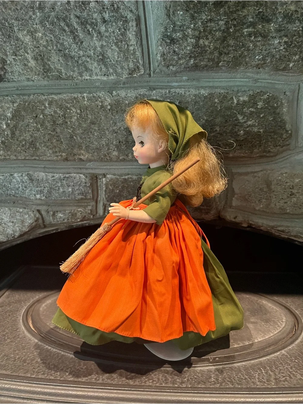 Vintage 1965 original Madame Alexander Poor Cinderella Doll. 14 inches.